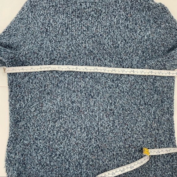 Cowl Neck Sweater Light Blue - Picture 3 of 9